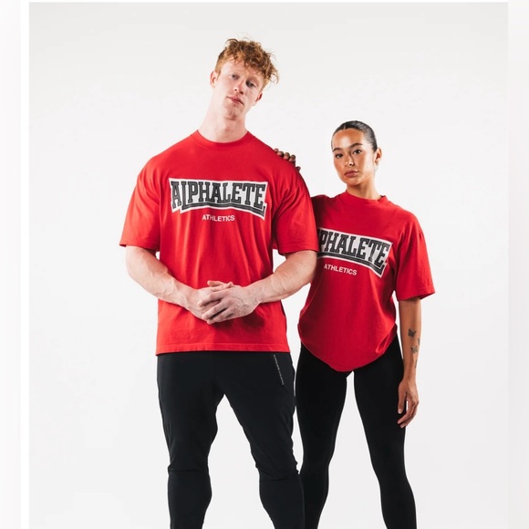 Alphalete Red T-shirt - Picture 2 of 4